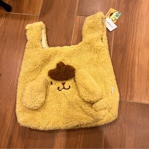 Sanrio Pompompurin Miniso Plush Bag - NWT